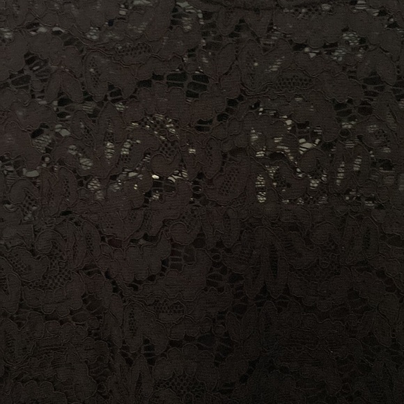 JUDITH & CHARLES black lace top size 8 - Picture 9 of 13